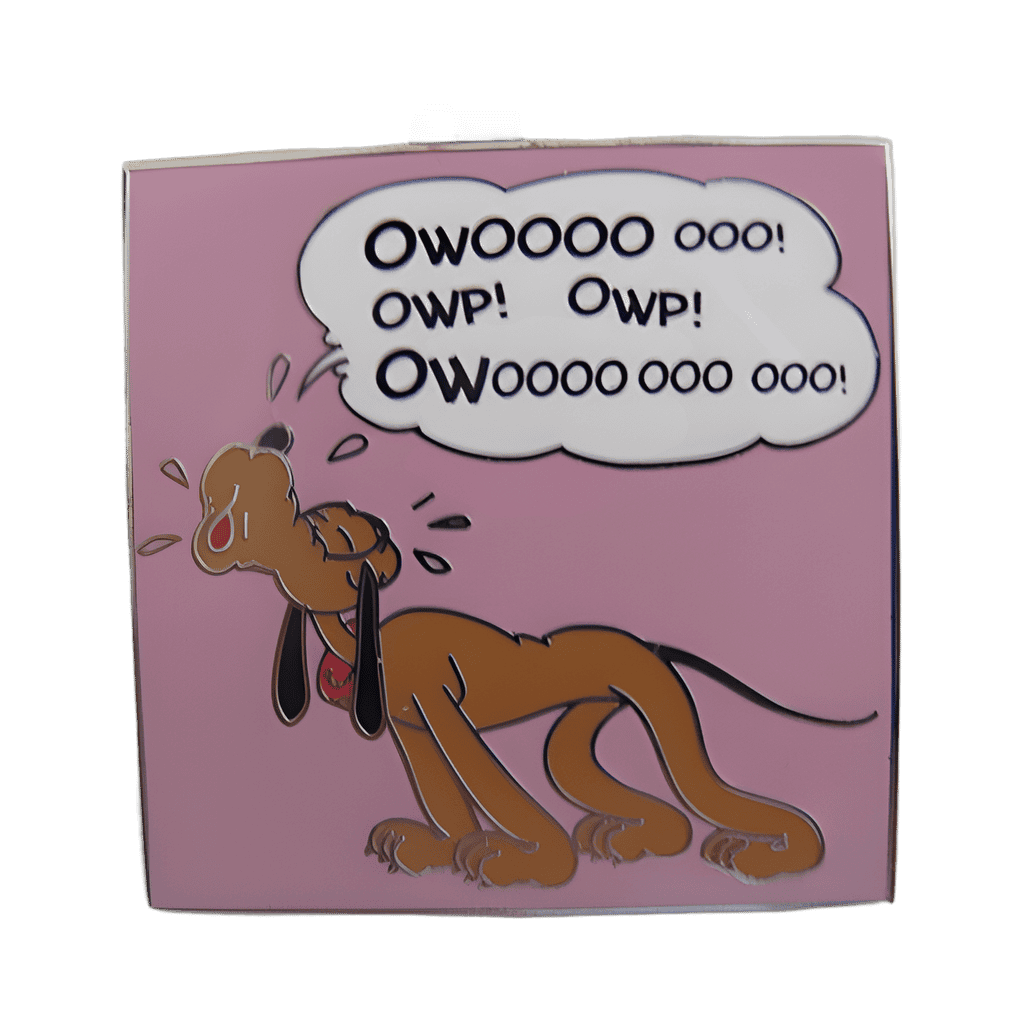 Pluto Howling Disney pin