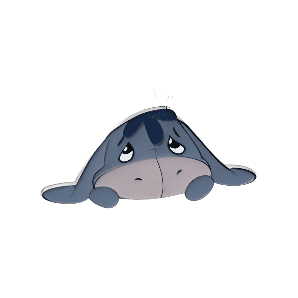 Eeyore Disney pin