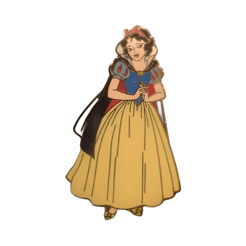 Snow White in Black Cape Disney pin