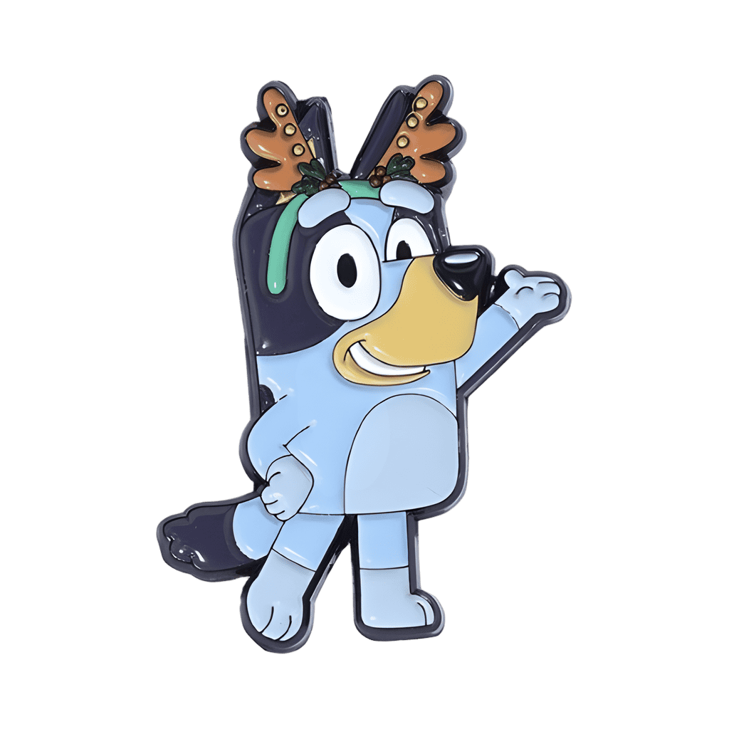 Bluey with antlers Disney pin