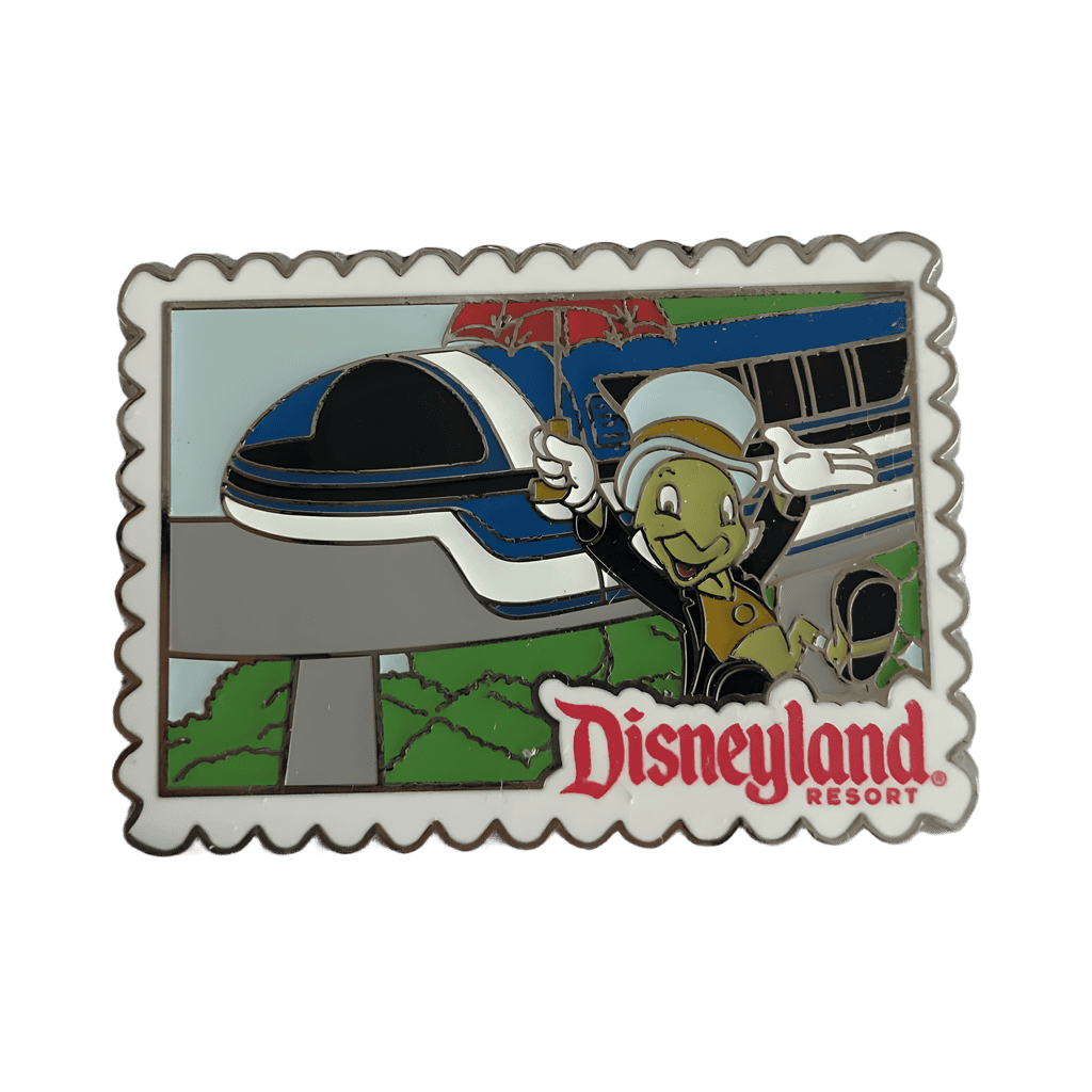 Jimmy Cricket and the Monorail Disney pin