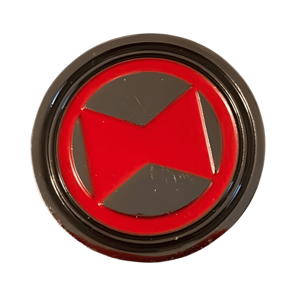 Black Widow Marvel Gear + Goods Symbol Disney pin