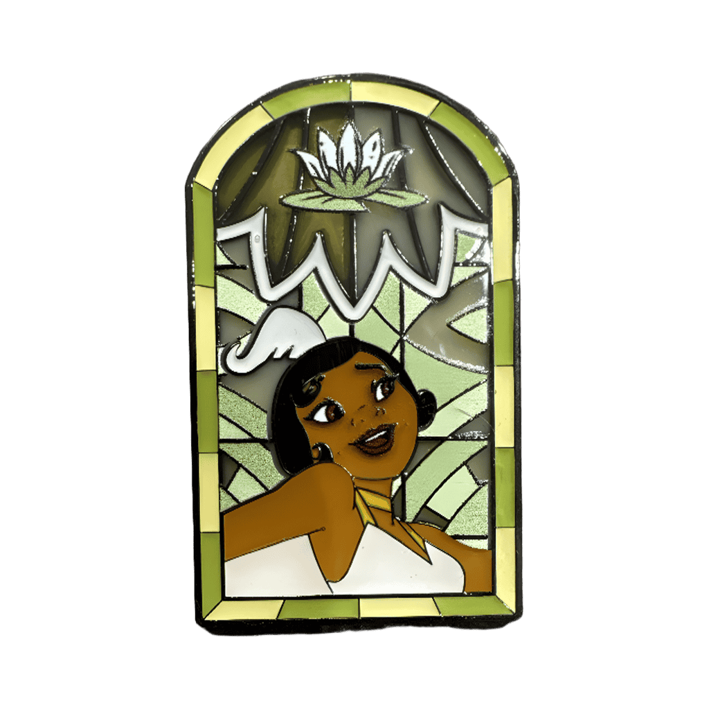 Tiana Stain Glass Disney pin