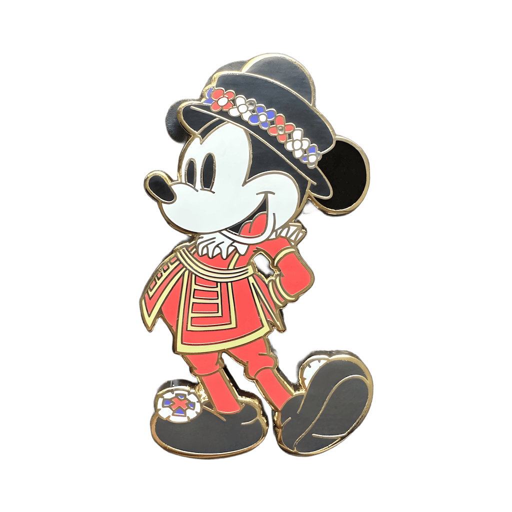 British Beefeater Mickey Disney pin