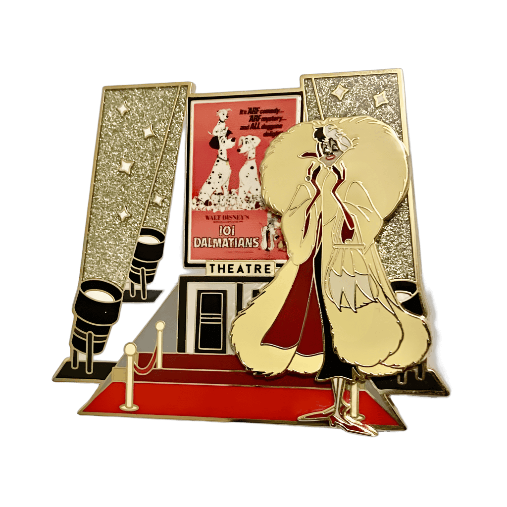 Cruella de Vil Disney pin