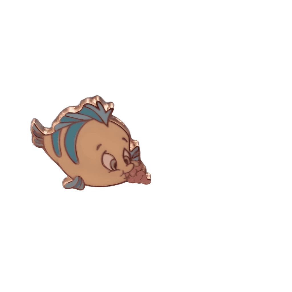 Baby Flounder Disney pin