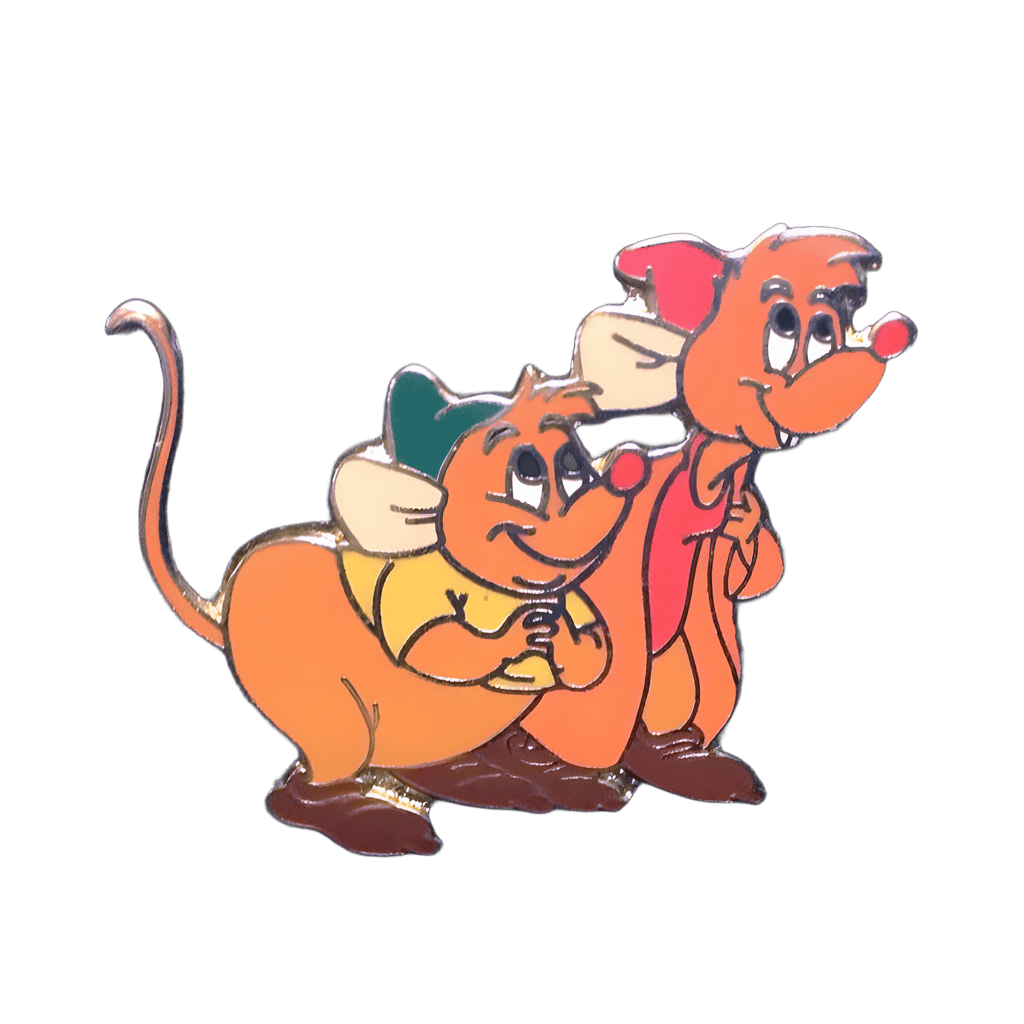 Gus & Jaq Disney pin