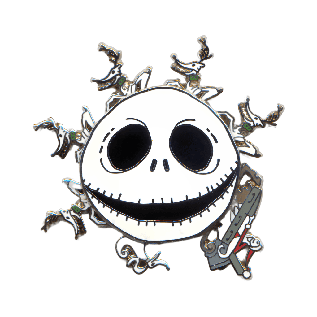 Jack Skellington Spinner Disney pin