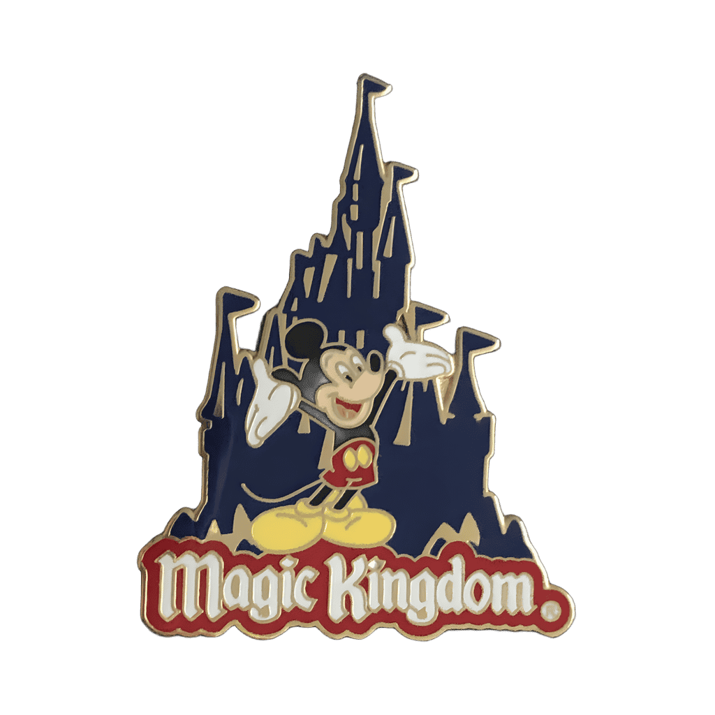 Mickey Mouse with Cinderella's Castle Disney pin