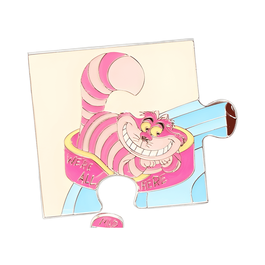 Cheshire Cat Puzzle Piece Disney pin