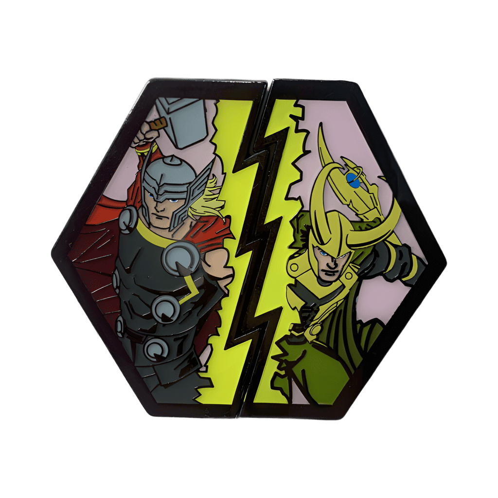 Thor and Loki Disney pin
