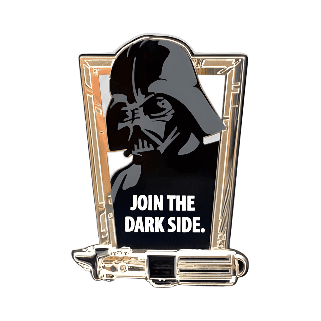 Darth Vader join the dark side. Part of 5 pin set sculpted lightsaber Disney pin