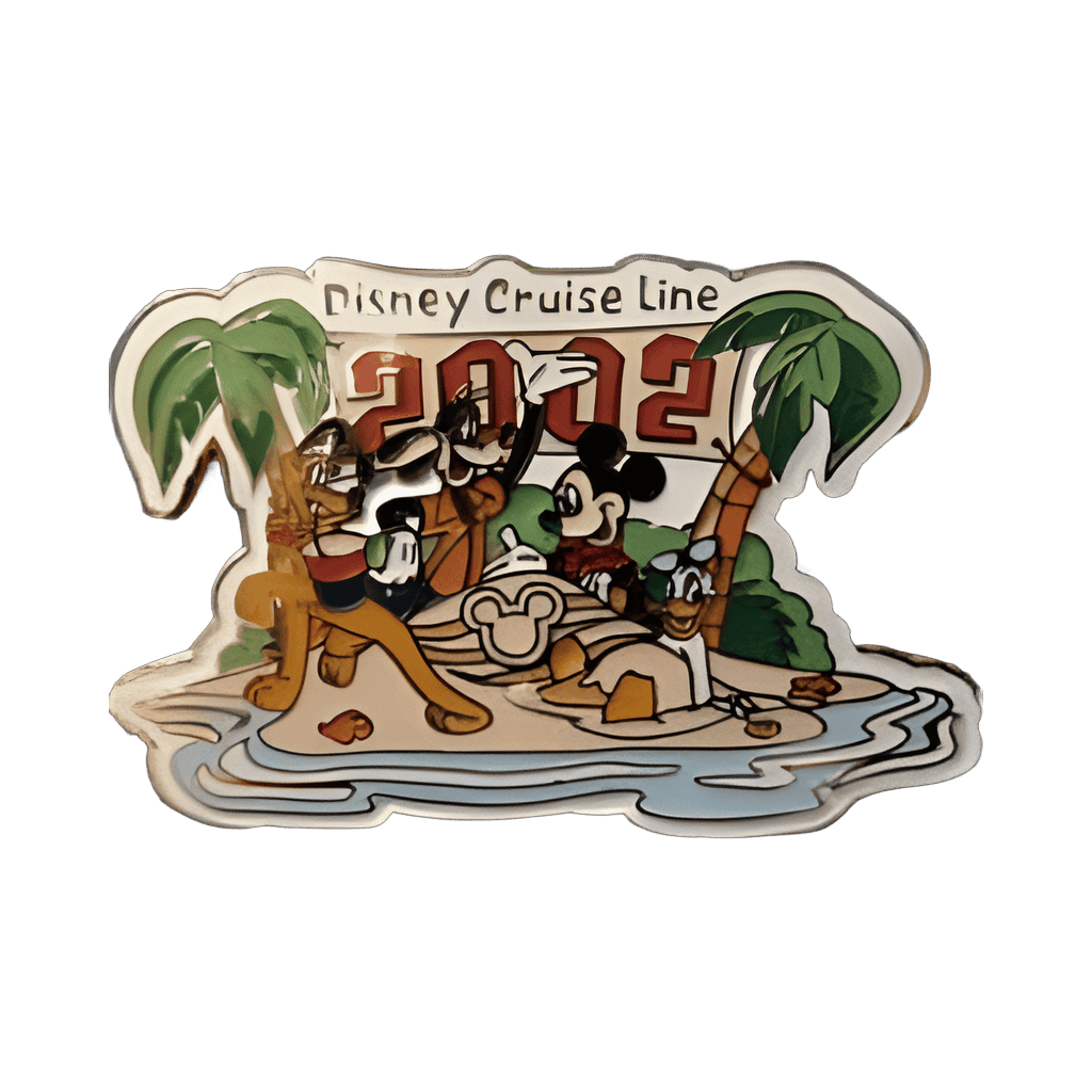 DCL Donald Mickey Pluto Goofy 2002 Disney pin