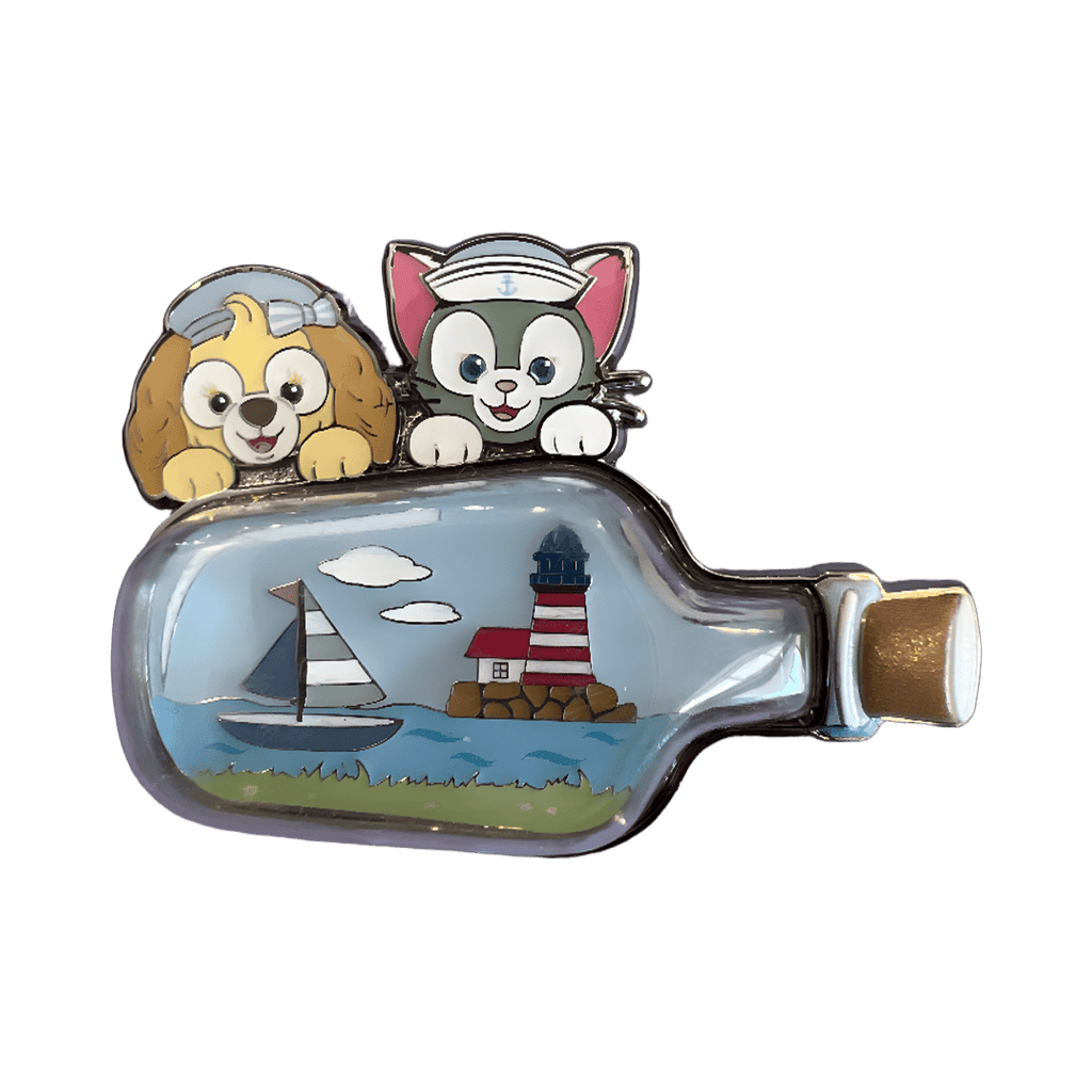 CookieAnn and Gelatoni on Bottle Disney pin
