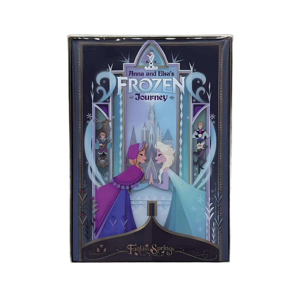 Fantasy Springs Poster Pin Set - Anna and Elsa's Frozen Journey Disney pin