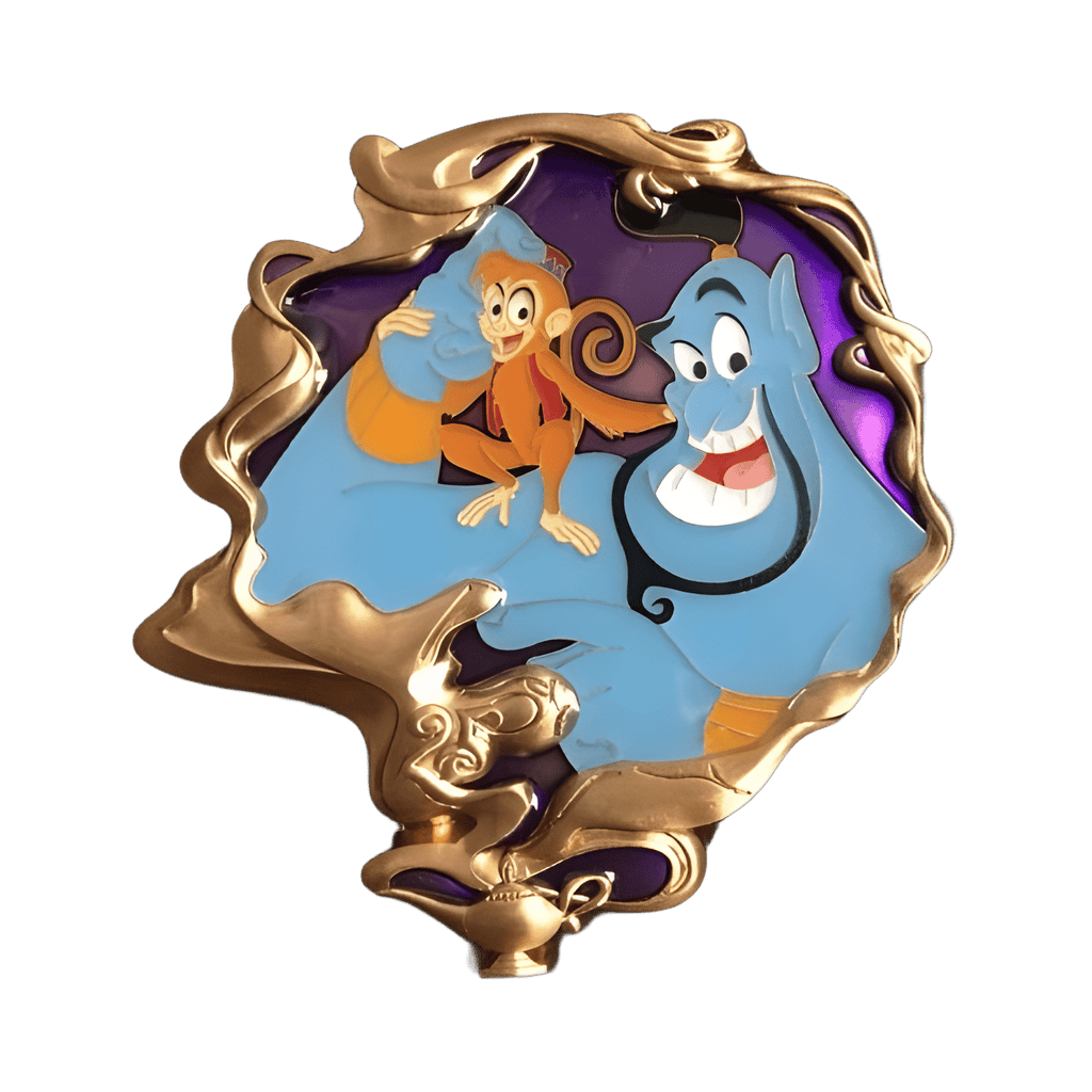 Genie and Abu (SURPRISE) Disney pin