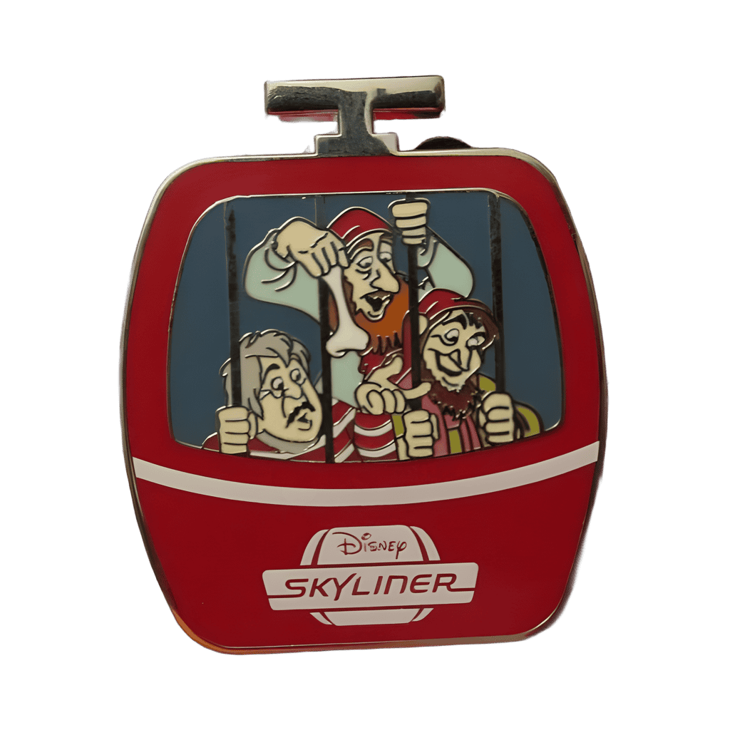 Three Pirates Disney pin