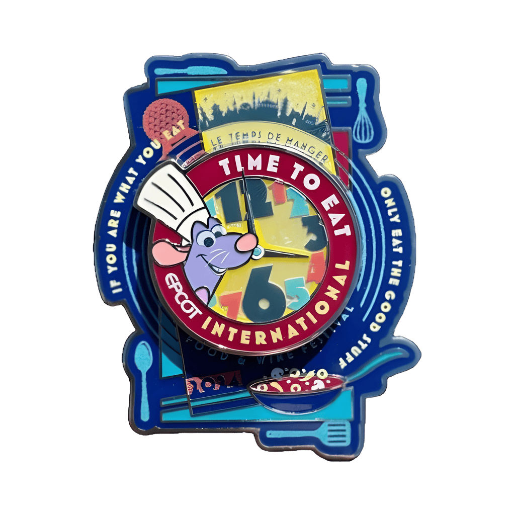 Time to Eat Disney pin