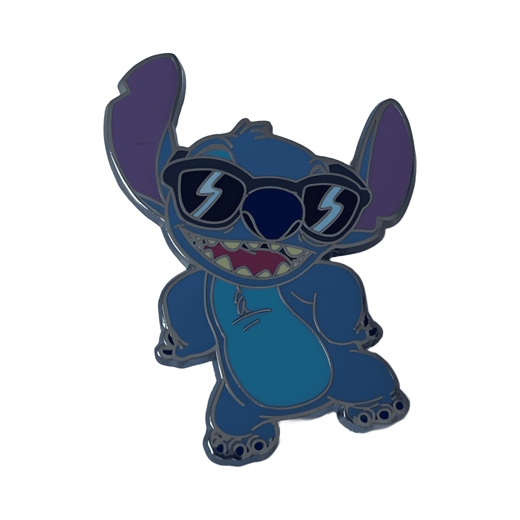 Stitch in sunglasses Disney pin