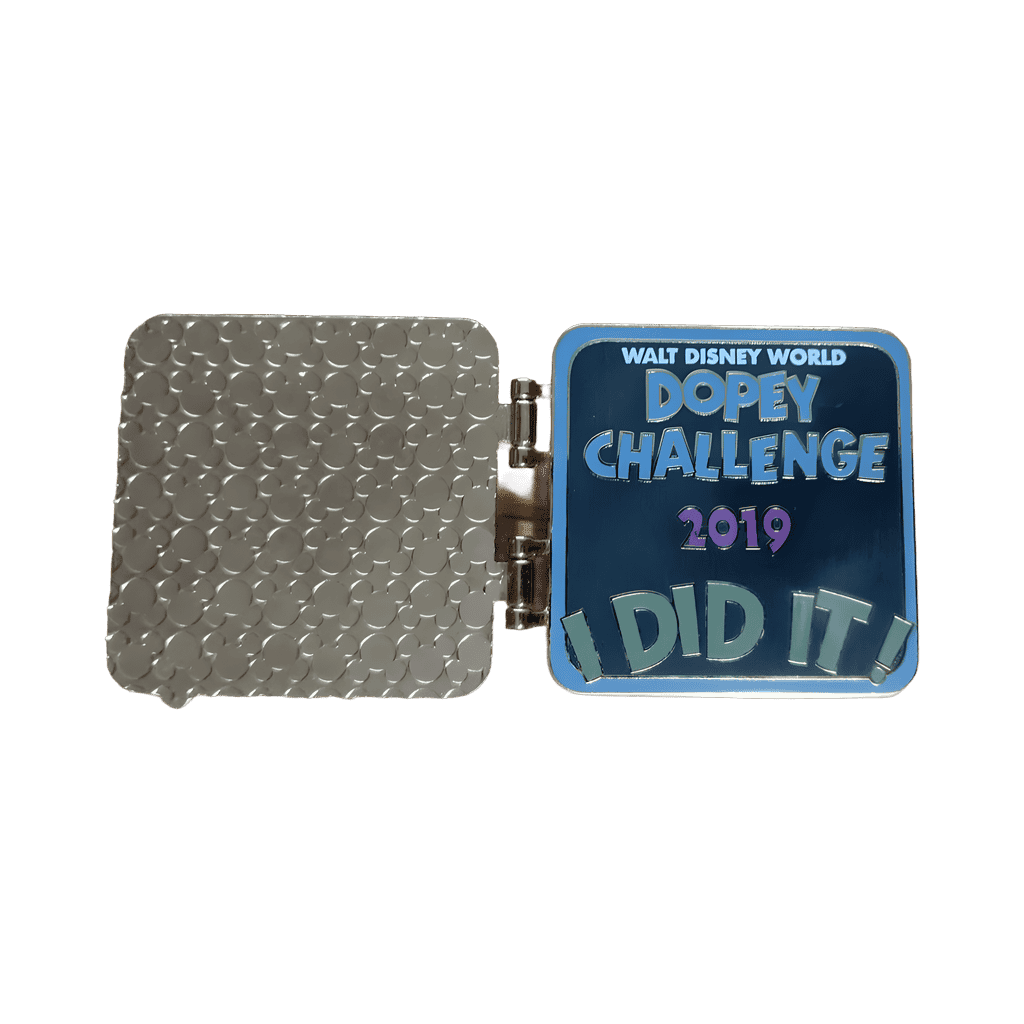 Dopey Challenge I Did It Disney pin