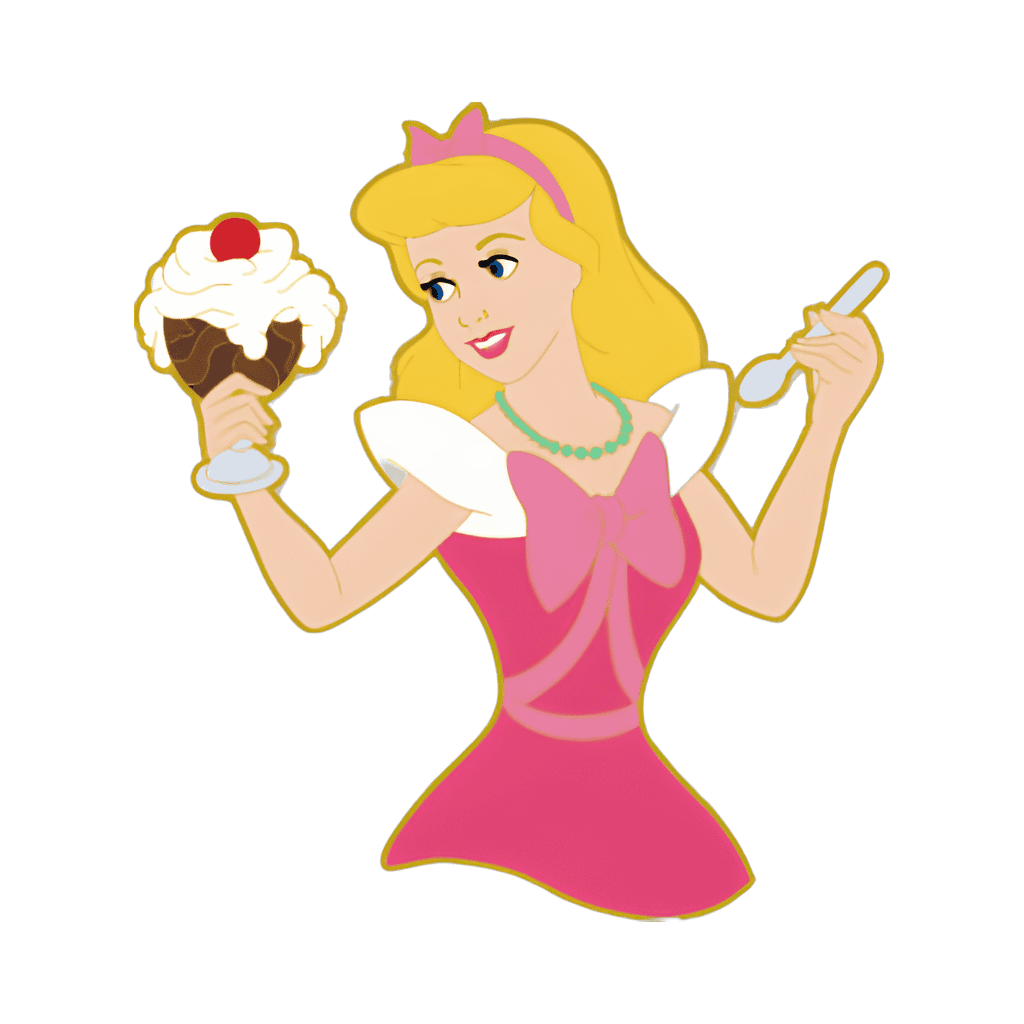 Cinderella with Sundae Disney pin