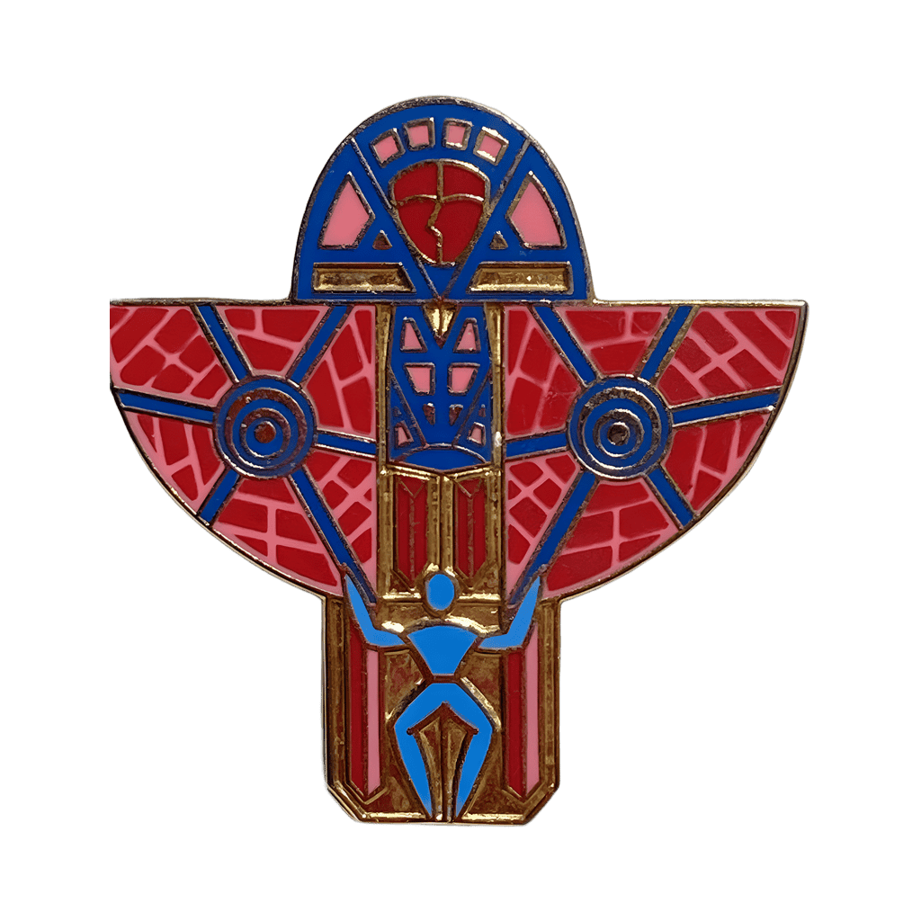 Aztec Puppet red Disney pin