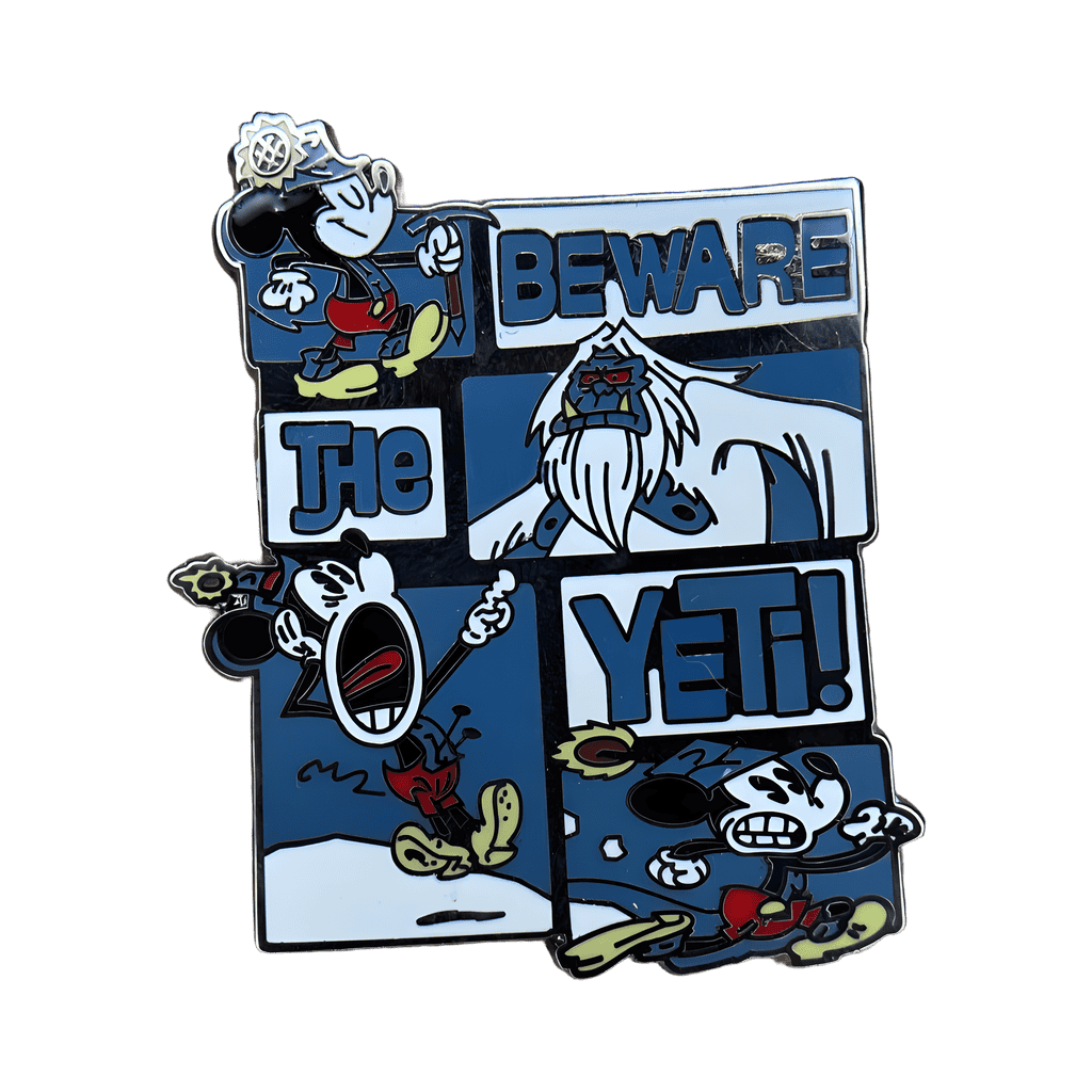 “Yodelberg” Mickey - “Beware the Yeti!” Disney pin