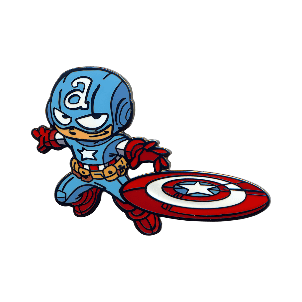 Captain America Disney pin