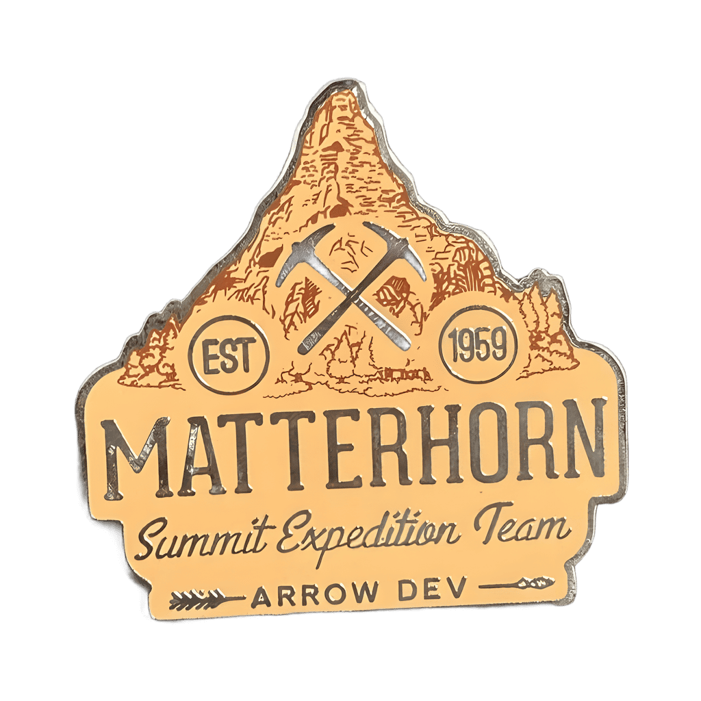 Matterhorn Disney pin
