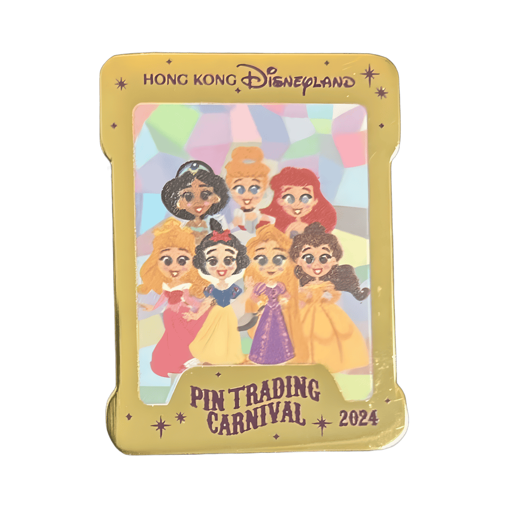 Princesses Gold Card Disney pin