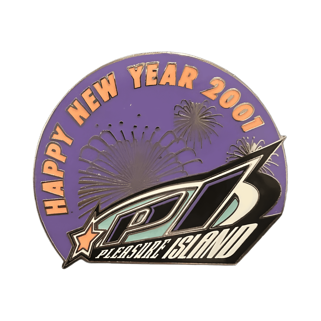 Pleasure Island: Happy New Year 2001 Disney pin
