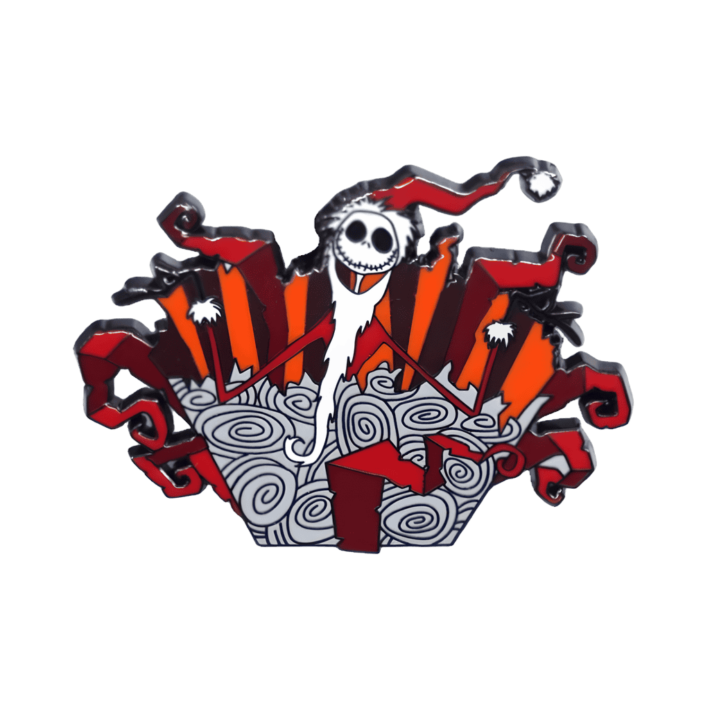 Jack as Sandy Claws in Present Pile Disney pin
