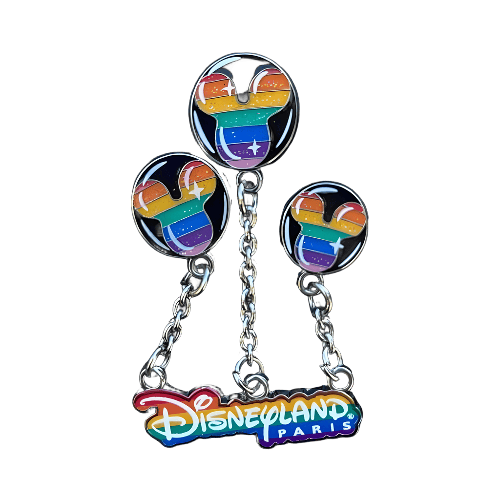 Rainbow Mickey Balloons Disney pin