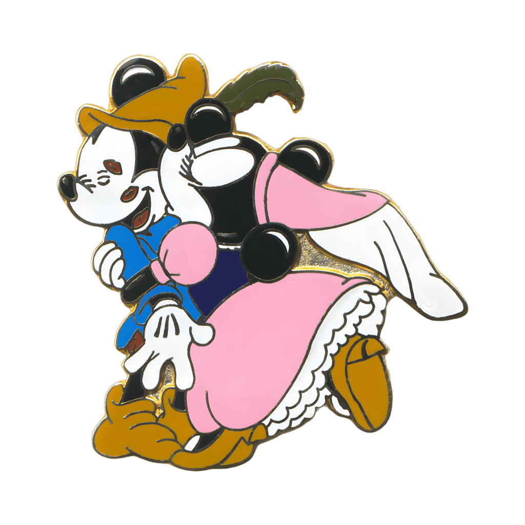 Mickey & Princess Minnie - The Brave Little Tailor Disney pin