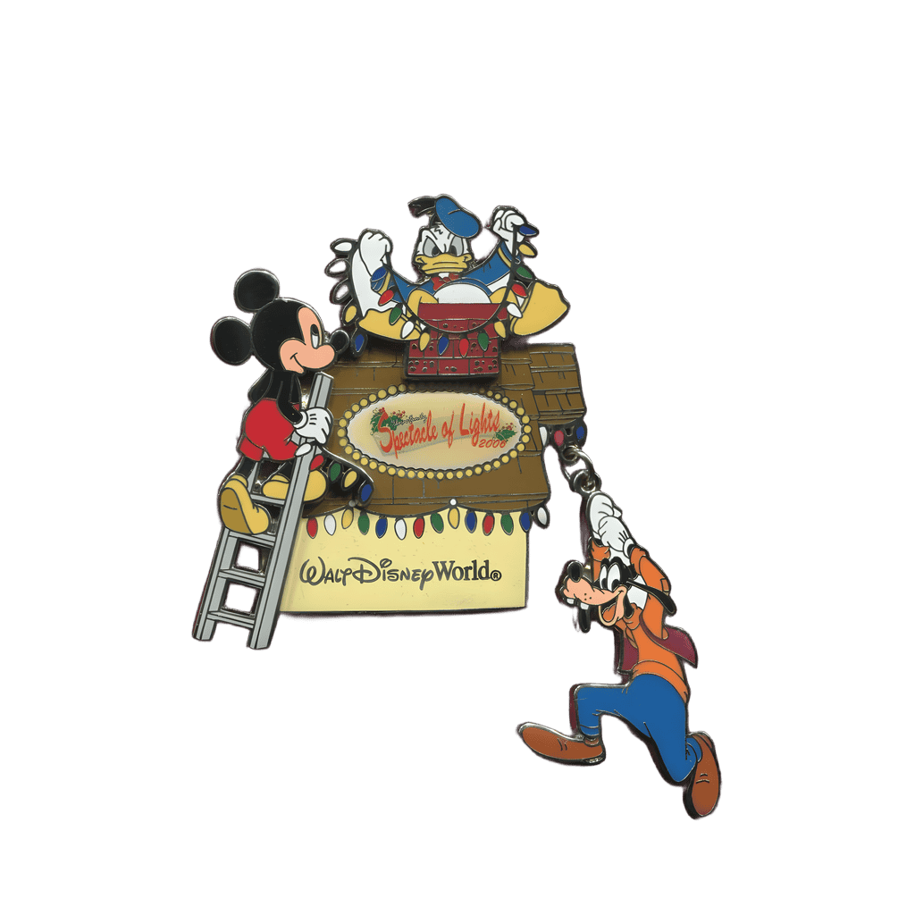Mickey, Donald, and Goofy Jumbo Disney pin