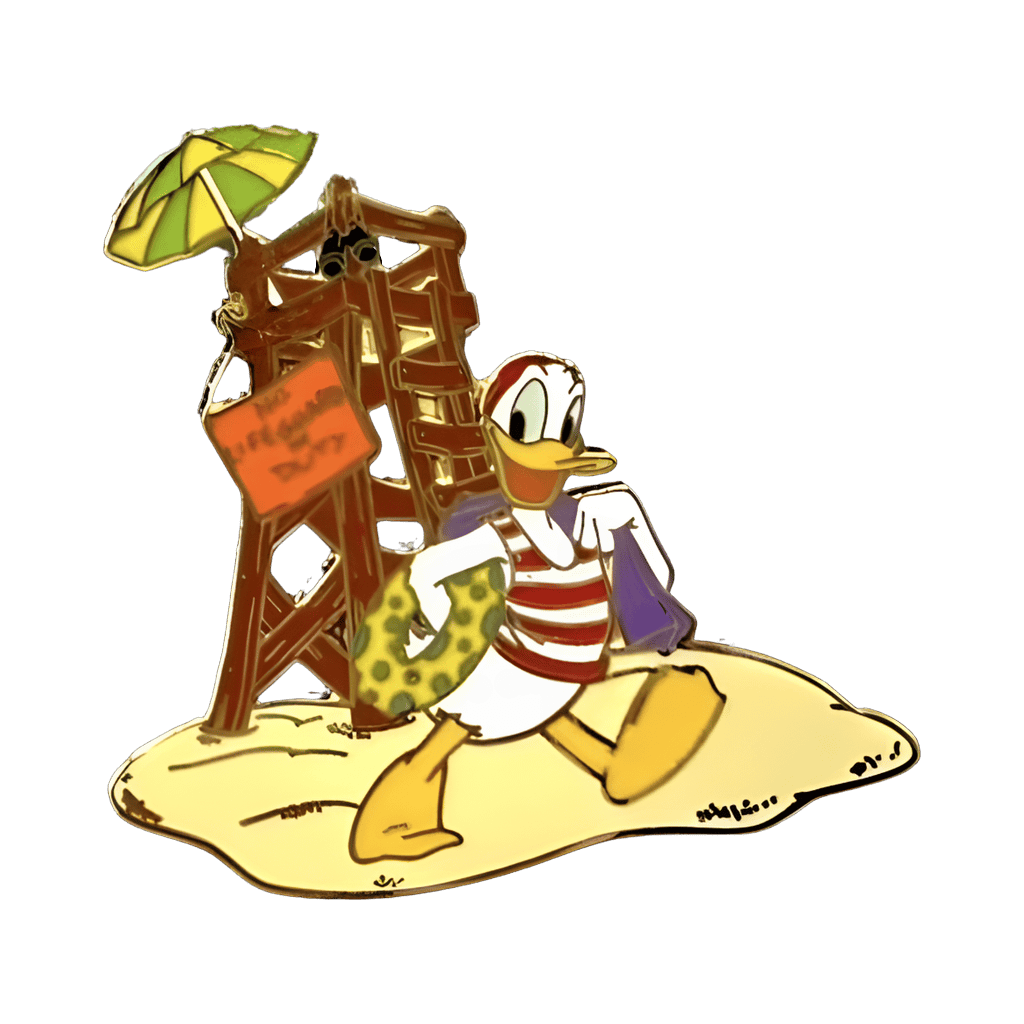 No Lifeguard On Duty Disney pin