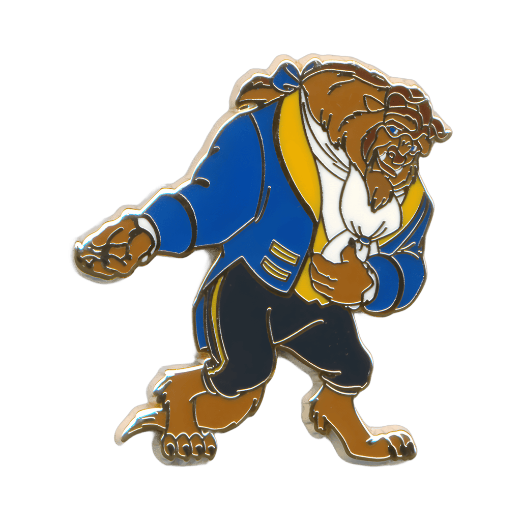 Beast Disney pin