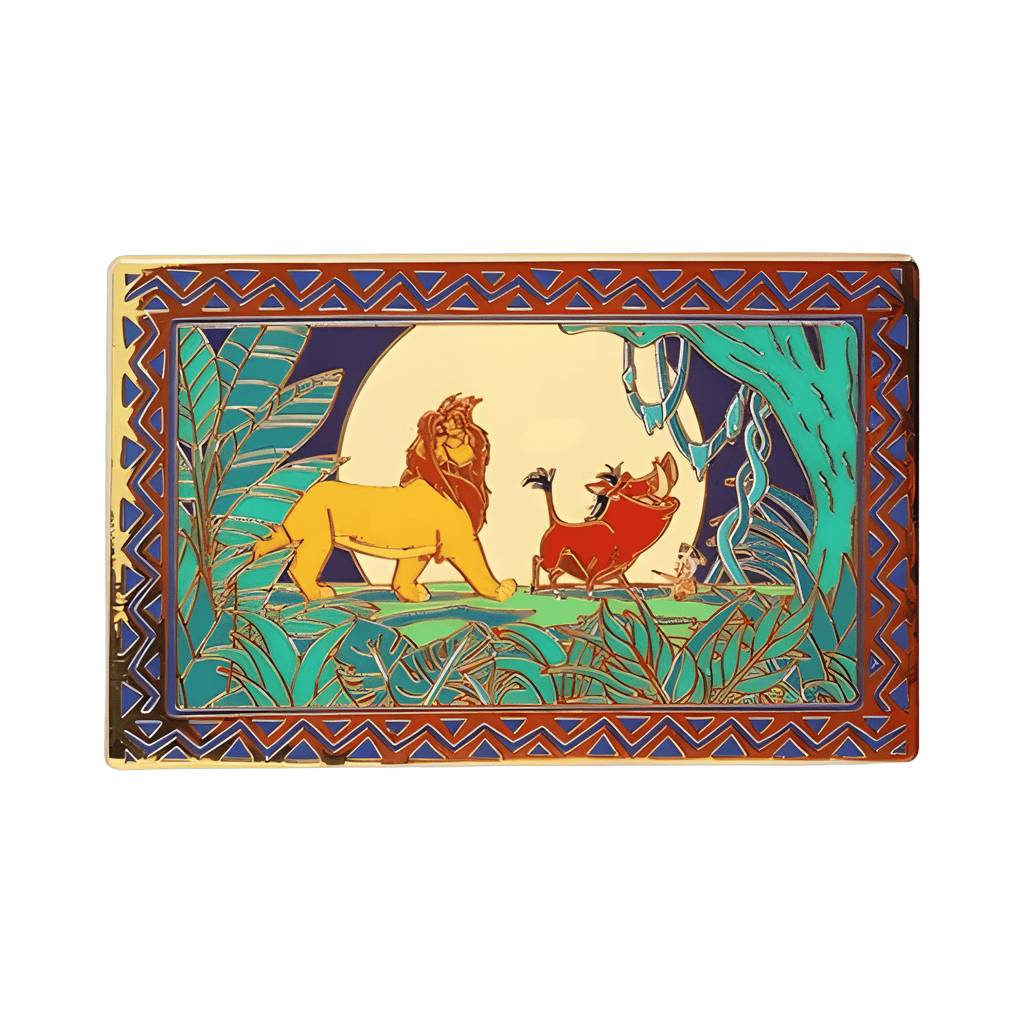Simba, Pumba and Timon Disney pin
