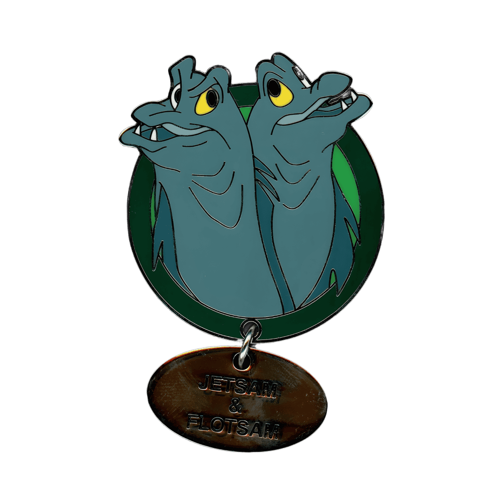 Jetsam & Flotsam Disney pin