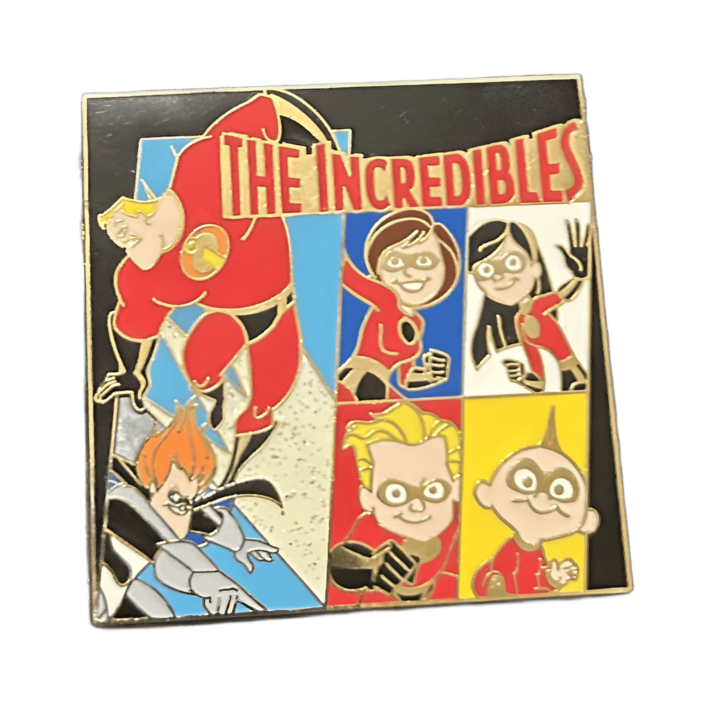 M&P - Incredible Family and Syndrome Disney pin