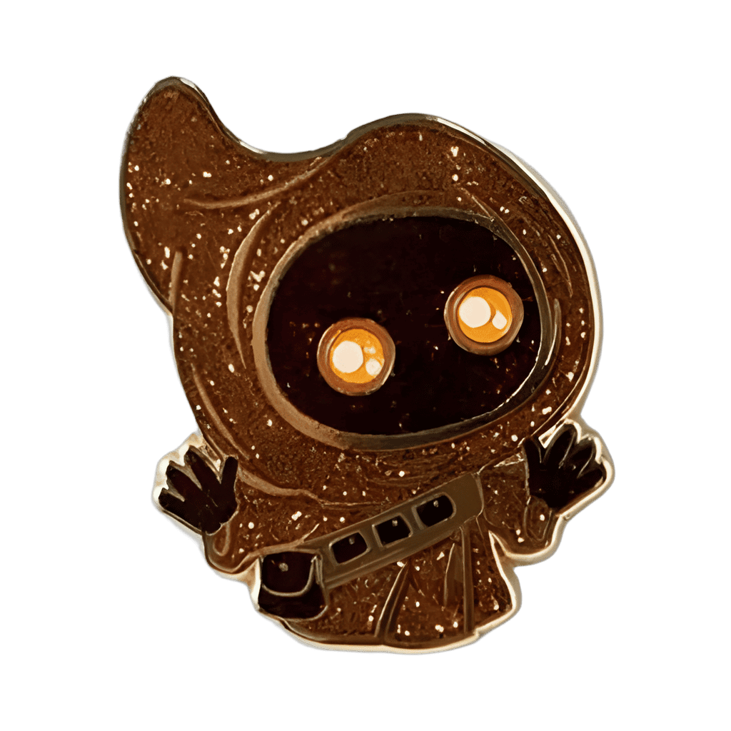 Glitter Jawa Disney pin