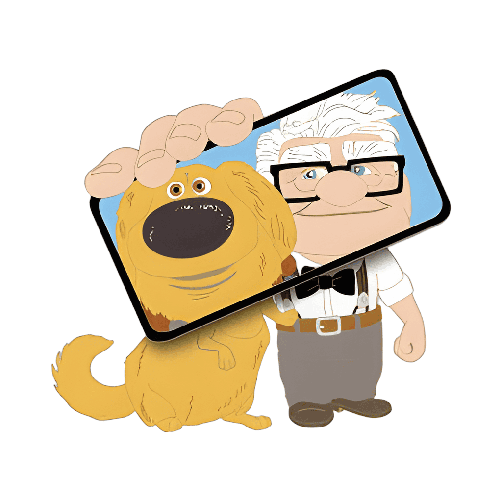 Carl & Dug Disney pin