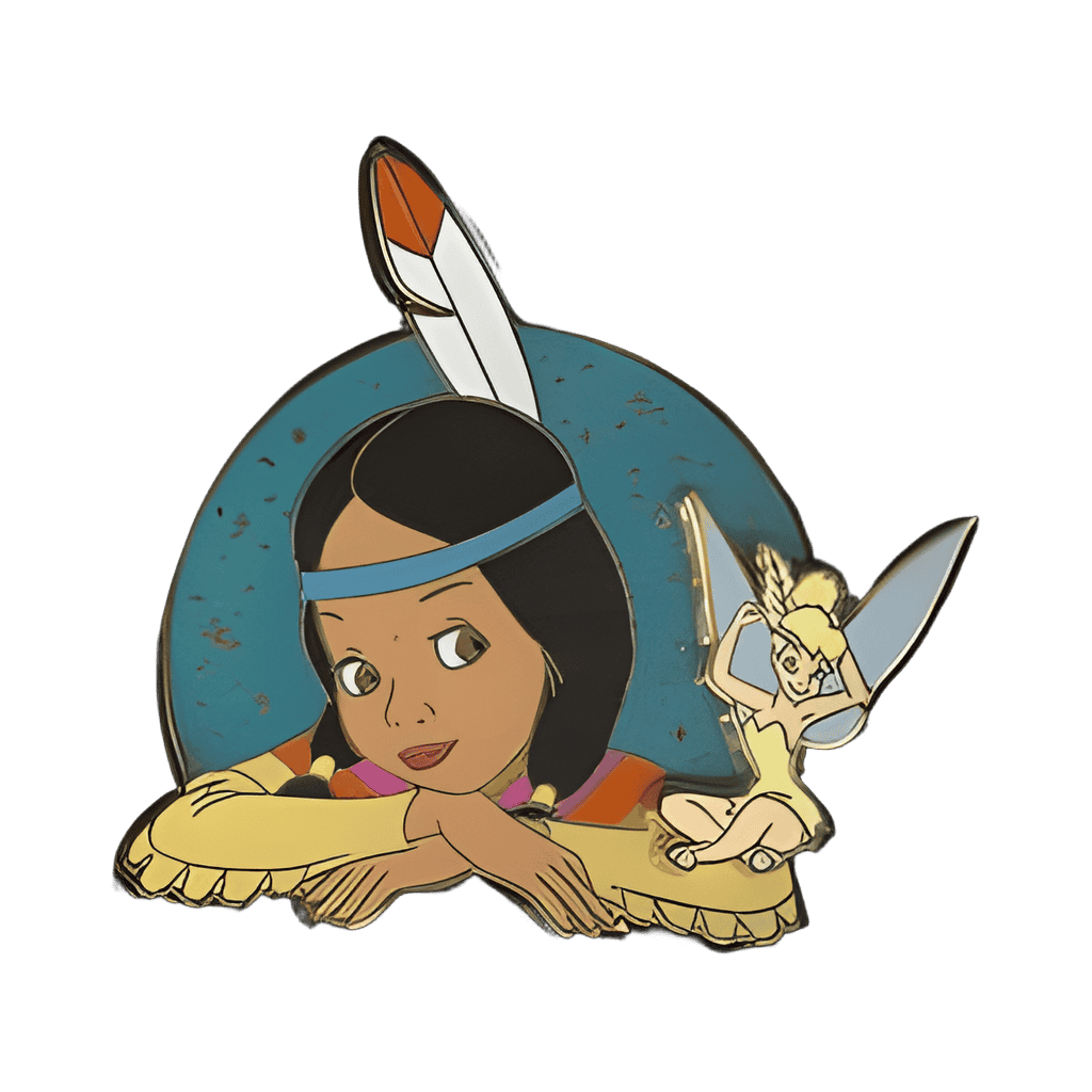 Tiger Lily & Tinker Bell Disney pin