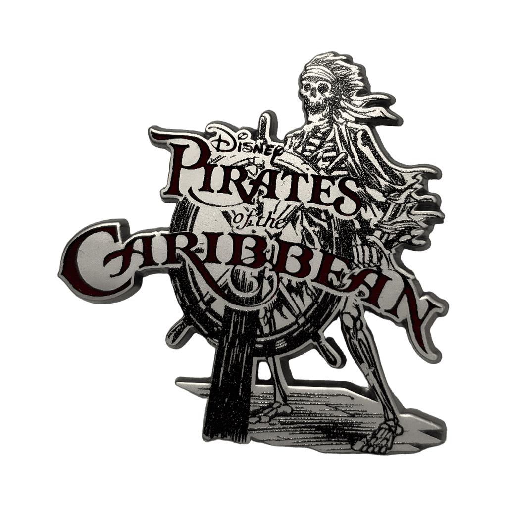 Pirates of the Caribbean Skeleton Disney pin