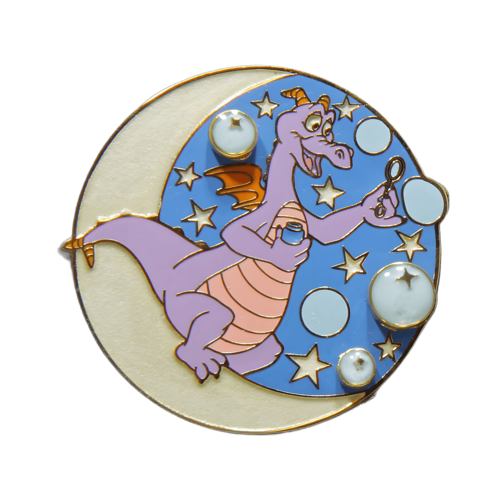 Figment Blowing Bubbles Disney pin