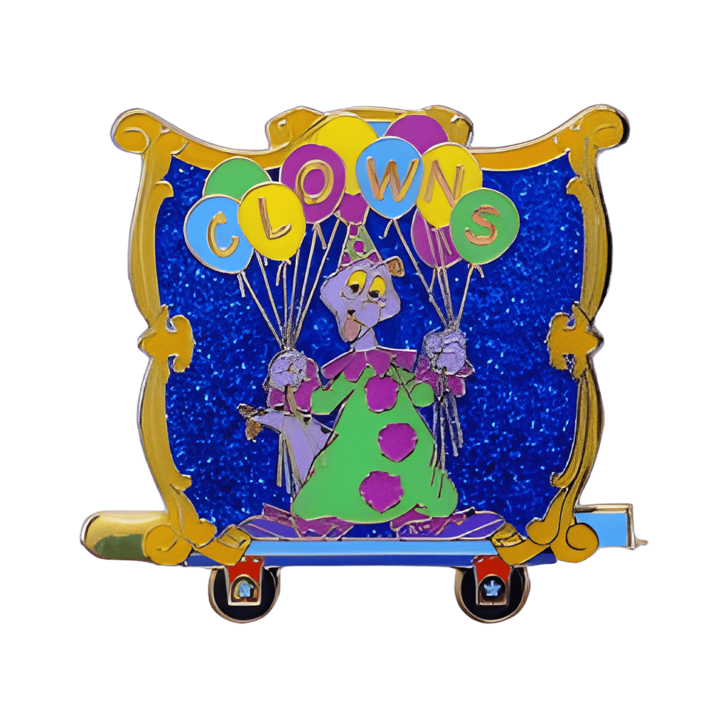 Clown Figment Car Disney pin