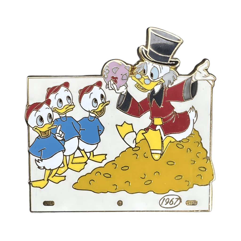 Scrooge McDuck and Money Disney pin