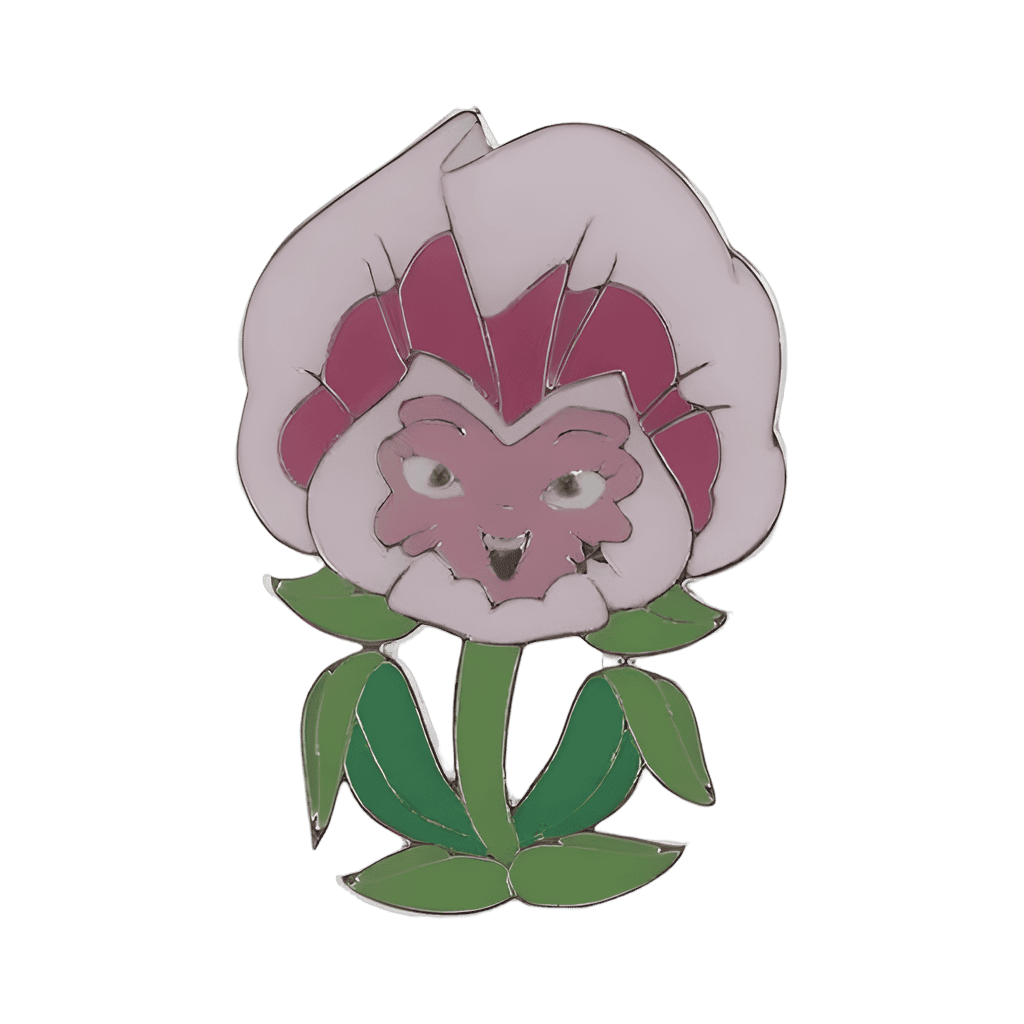 Light Purple Pansy Disney pin