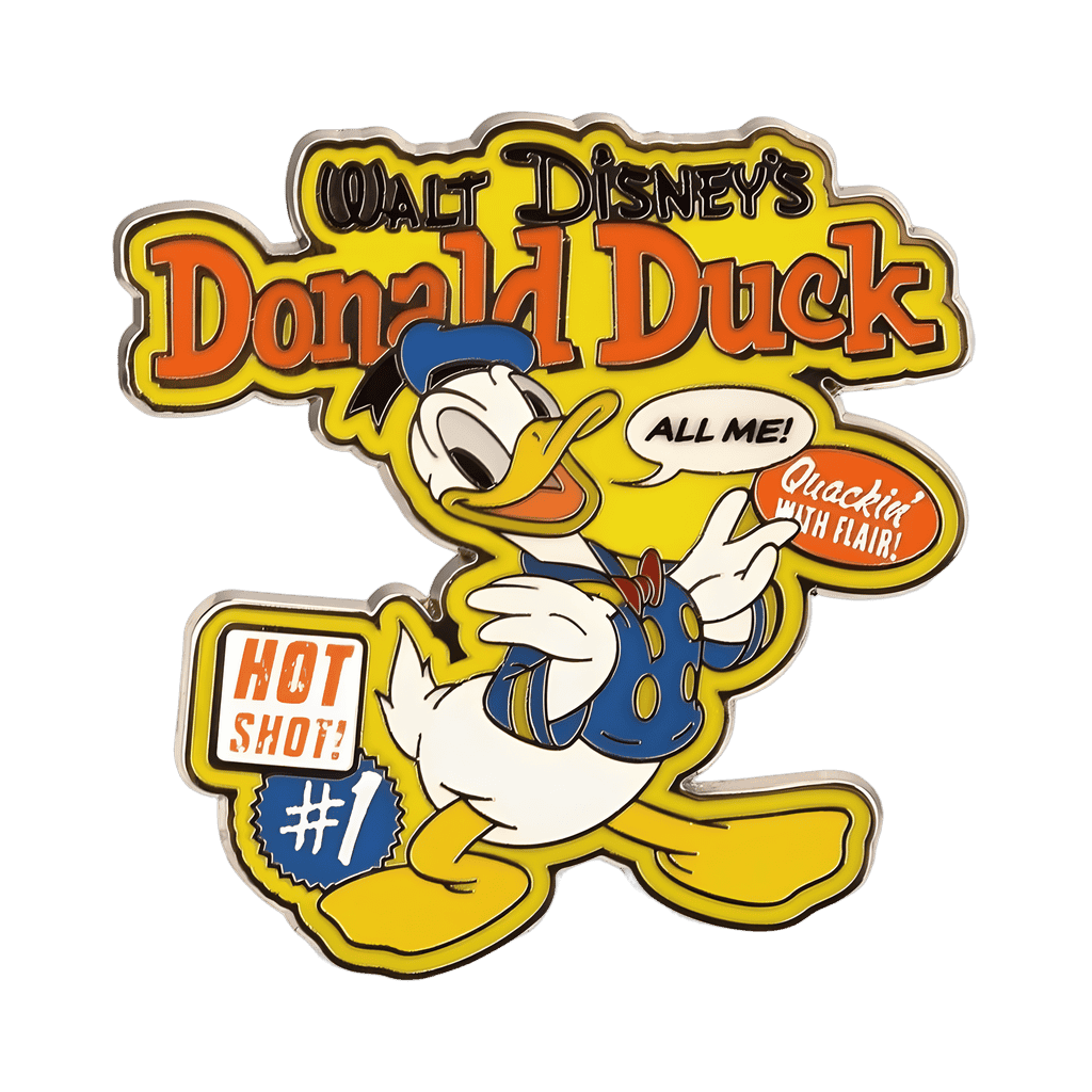 Walt Disney's Donald Duck (All Me! Quackin' with Flair!) Disney pin