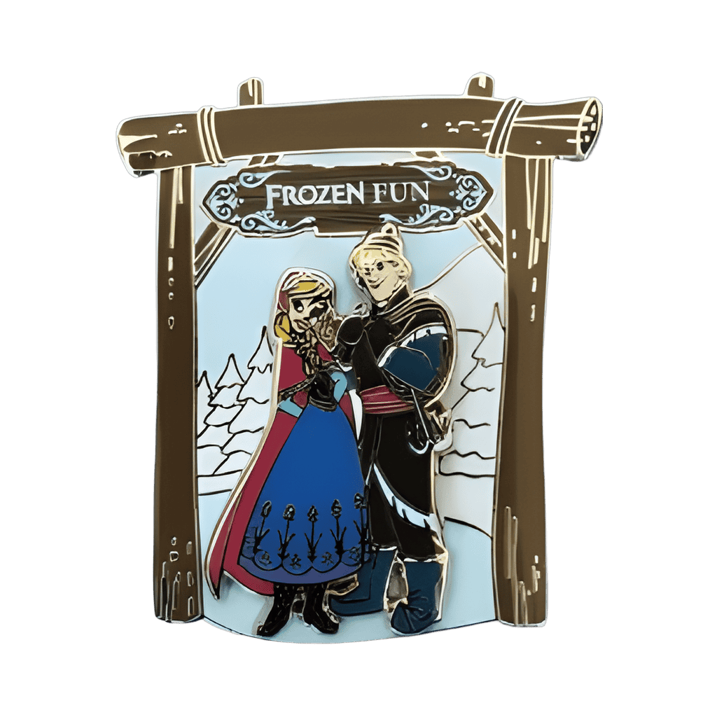 Anna and Kristoff Disney pin